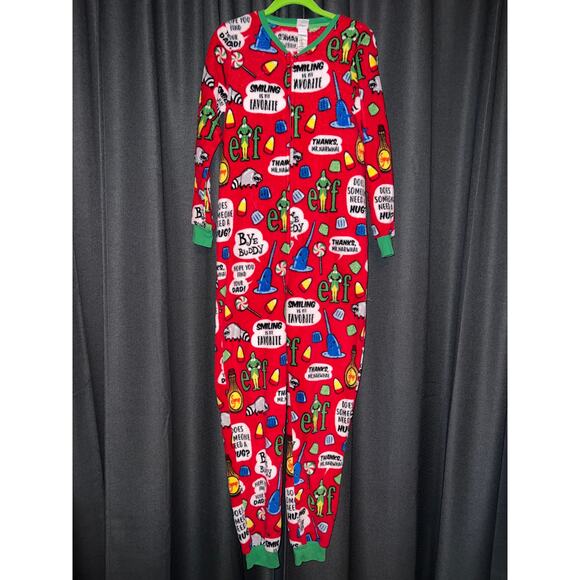 Ugly Christmas Sweater Onesie Size XS Elf - Picture 1 of 3